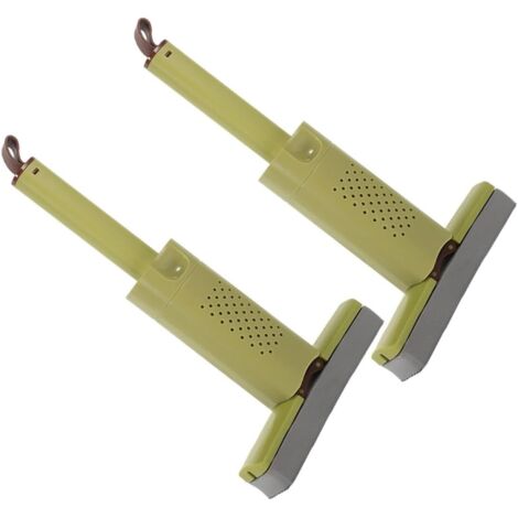 Lot de 2 mini balais-serpillères pliables portables et lavables.