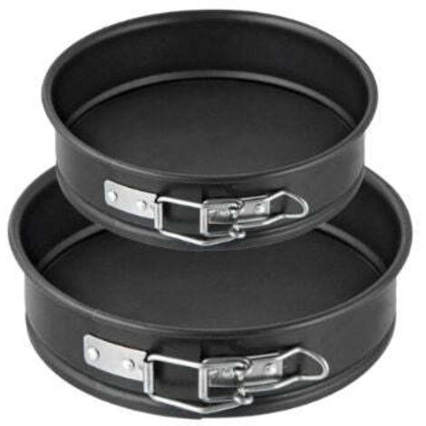 Lot de 2 mini moules à manqué à charnière de 16 cm et 18 cm Zenker Special Mini