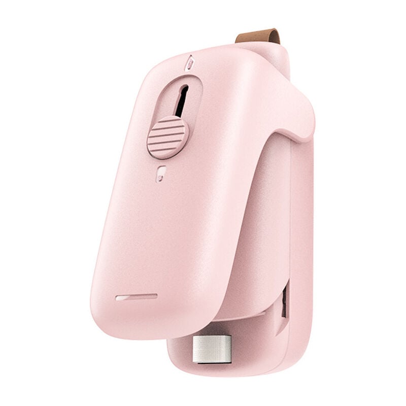 Feiyue - Lot de 2 mini scelleuses/coupeuses de sacs portables, machine de scellage thermique pour aliments en plastique