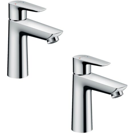 Lot de 2 mitigeurs de lavabo HANSGROHE Talis E 110 Taille S