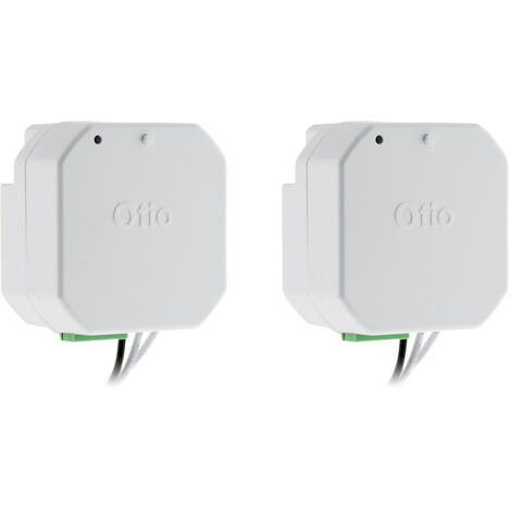 Lot de 2 modules récepteurs encastrables volets roulants - Otio