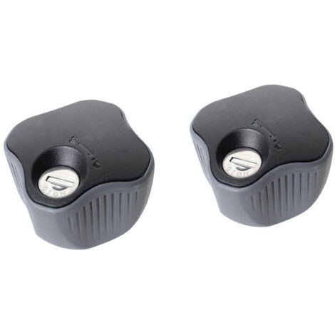 Lot de 2 molettes verrouillables Thule 526