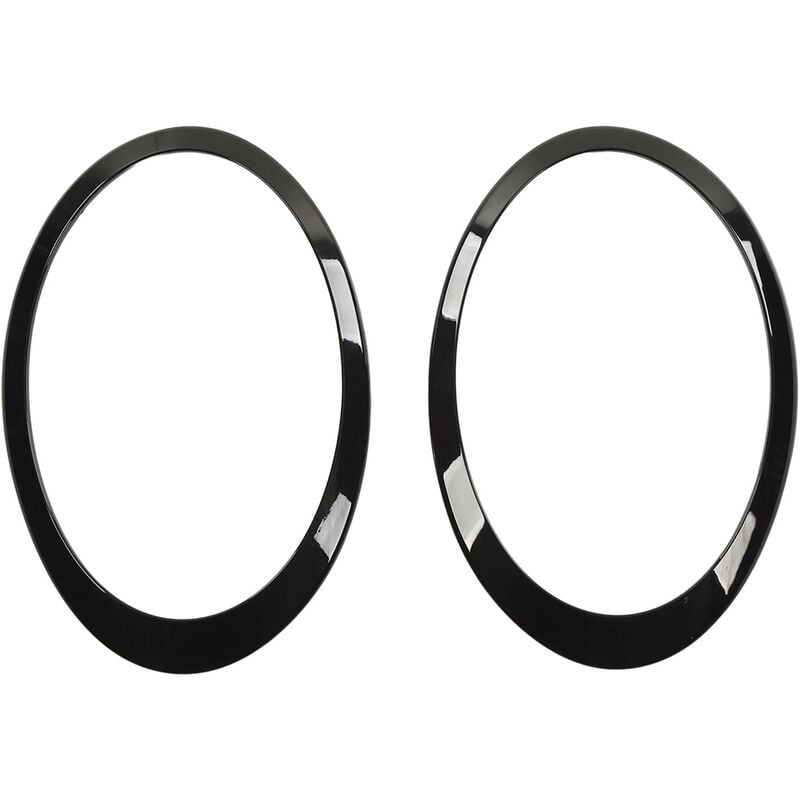 Lot de 2 moulures de garniture de phare noir brillant pour Cooper Clubman F54 s jcw 2015‑2022 - Jeffergarden