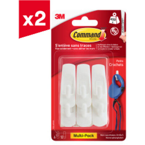 Lot de 2 multi-Packs de petits crochets Command™