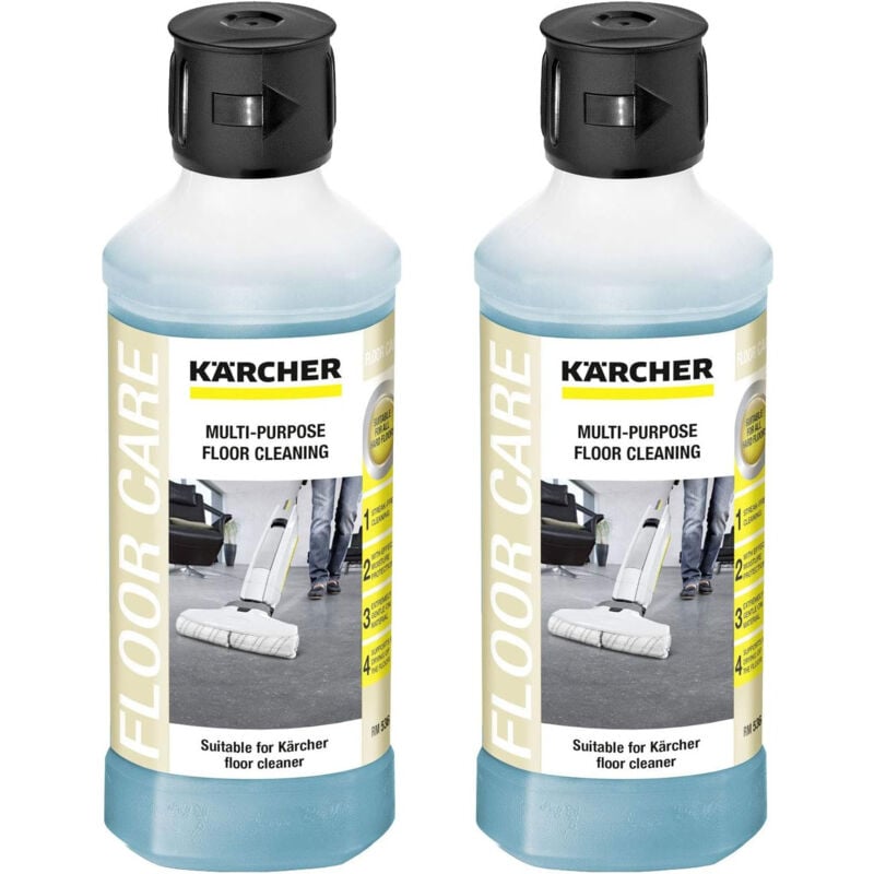 Karcher - Lot de 2 nettoyants RM536 pour sols (500ml) pour Nettoyeur Haute Pression 62959440