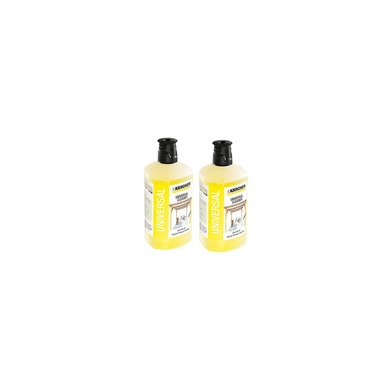 Lot de 2 nettoyants universel (1 litre /u) pour Nettoyeur Haute Pression KARCHER - 62957530