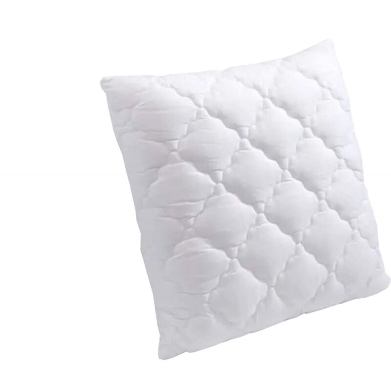 Vendorflair - Lot de 2 oreillers 65 x 65, Mousse a memoire de Forme, Special Cervicale, + 2 Proteges Oreillers 65x65 HomeFlair