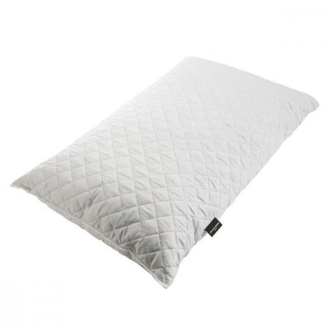Lot de 2 Oreillers Coussins à Mémoire de Forme avec une enveloppe en Microfibres Anti Bactérien 50 X 70 cm