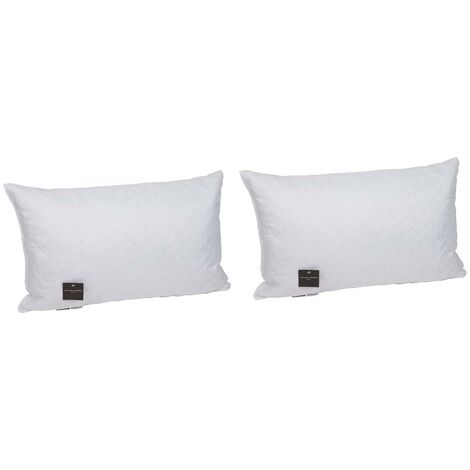 Lot de 2 oreillers haute lavabilité 95°C 60x60