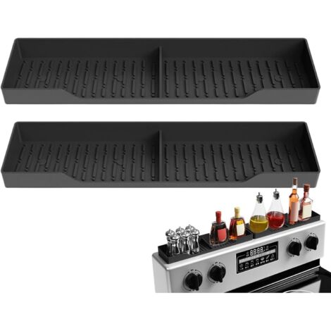 Lot de 2 organiseurs de plaques de cuisson - En silicone -