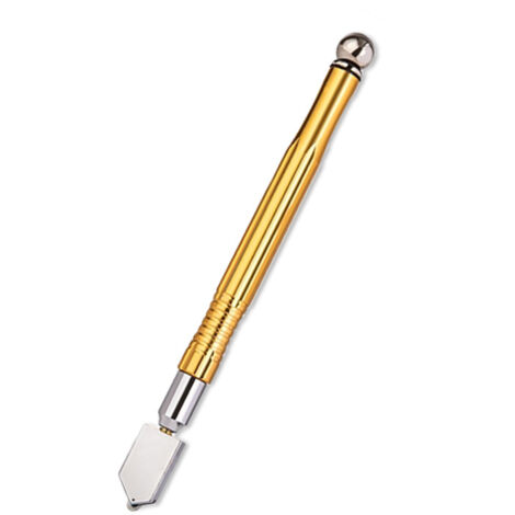 Lot de 2 outils de coupe en carbure de tungstène 3-15 mm pour verre, céramique, carrelage, microcristallin, marbre, granit et or bleu.