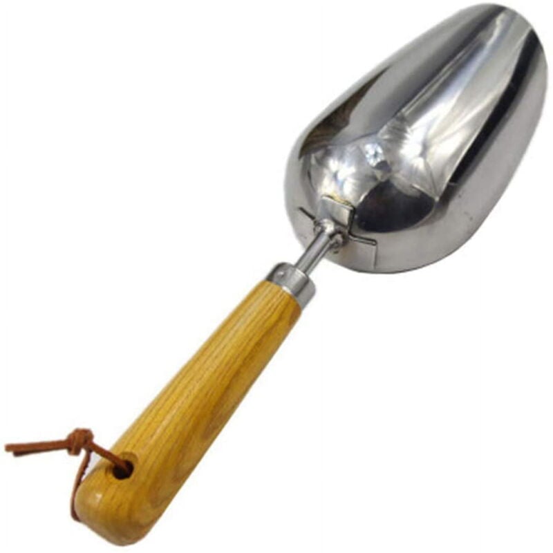 Feiyue - Lot de 2 outils de jardinage en acier inoxydable, petite pelle légère et multifonctionnelle pour le jardinage, truelle, outils de bricolage