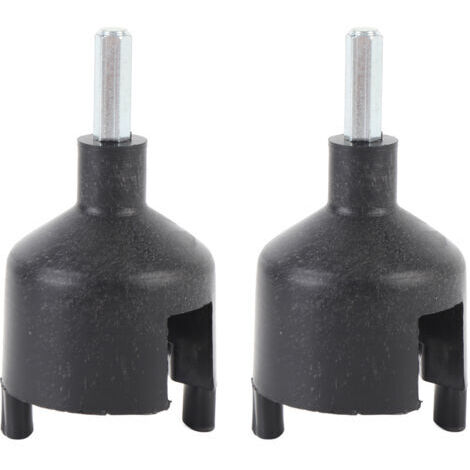 Lot de 2 outils pour manchons isolants de clôture électrique, douille en acier ABS pour visser les isolateurs dans les poteaux en bois des clôtures électriques