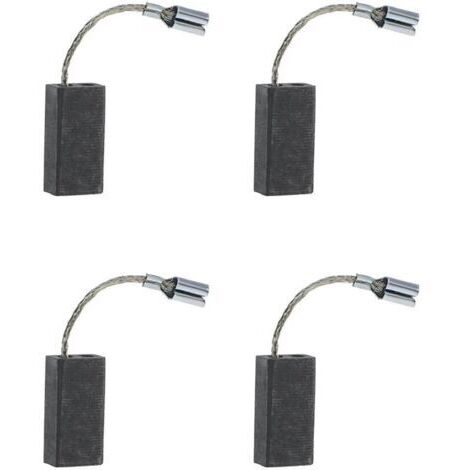 Lot de 2 paires de balais de carbone 5 x 8 x 15 mm avec coupure automatique compatibles avec les taille-haies électriques QUICAST 600 W GHT GHT600A1