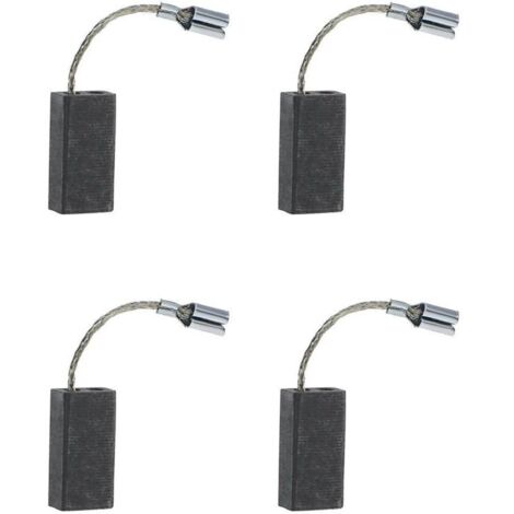 Lot de 2 paires de balais de carbone 5 x 8 x 15 mm avec coupure automatique compatibles avec les taille-haies électriques QUICAST 600 W GHT GHT600A1