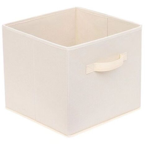 Lot de 2 paniers de rangement, organisateur de chambre d'enfant, 31 x 31 x 31 cm