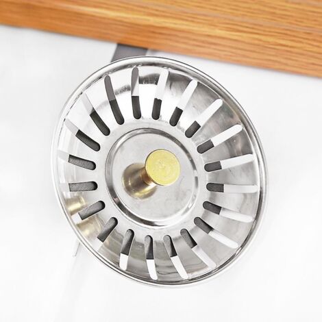 Lot de 2 paniers d'égouttage manuels de 80 mm de diamètre