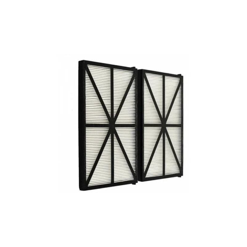 Lot de 2 Panneaux Filtres pour Robot Tiger Shark - RCX70101PAK2 - Noir