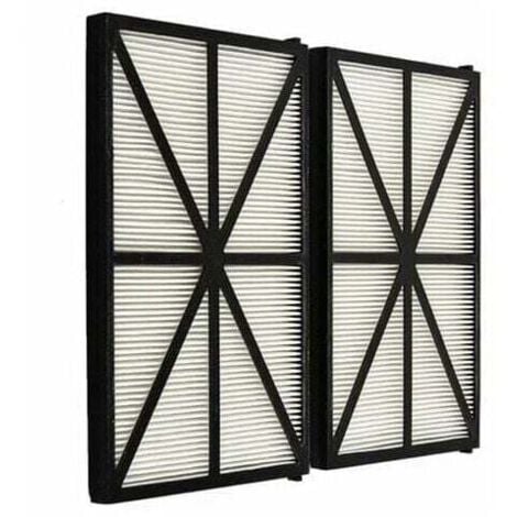 ODIPIE Lot de 2 Panneaux Filtres pour Robot Tiger Shark - RCX70101PAK2 - Noir