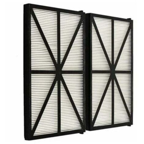 Lot de 2 Panneaux Filtres pour Robot Tiger Shark - RCX70101PAK2 - Noir