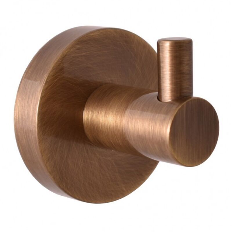 Rav Slezak - Lot de 2 patères simple colorado en laiton bronze 5,3 cm