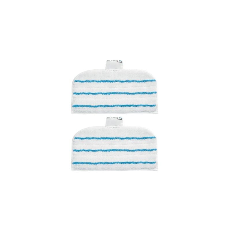 Black&decker - Lot de 2 Patins Microfibre Multi Surfaces pour Balais à Vapeur Black et Decker