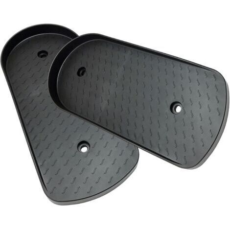Lot de 2 pédales d'escalier, Accessoires Polyvalents pour rameur, pour Exercices, entraînements, Sports, Salle de Sport, intérieur
