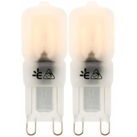 Lot de 2 pépite LED Pépite 2,5W G9 200lm 3000K - Elexity