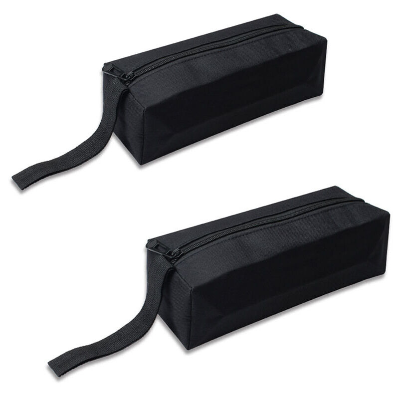 Serbia - Lot de 2 petites pochettes à outils, 25 x 8,5 x 7 cm pochette de rangement portable multifonctionnelle en polyester 600D avec sangle de