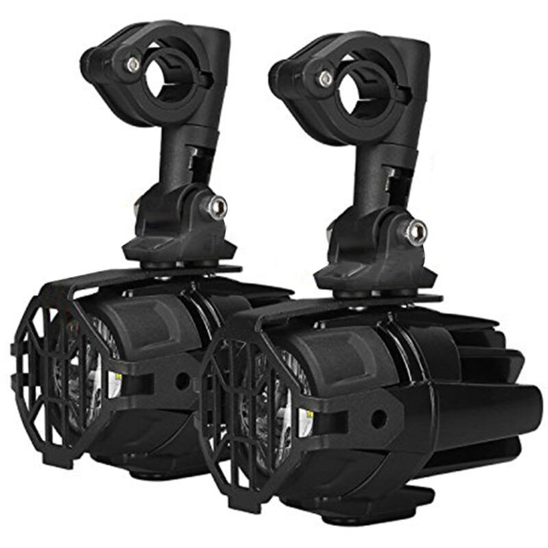 Lot de 2 phares antibrouillard à led pour moto avec faisceau de câbles pour bmw R1200GS F800GS