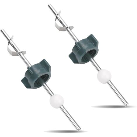 Lot de 2 pièces centrales pop-up de rechange pour PS2673 PS469 PSB327 compatible avec les bouchons pop-up Price Pfister, kit de réparation de vidange d'évier de salle de bain