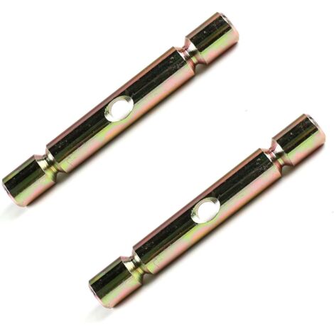 Lot de 2 pièces, fonctionnement par simple pression, robuste et fiable, installation facile, accessoires. Compatible avec les goupilles et les chasse-neige.