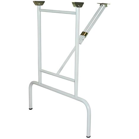 Lot de 2 pieds de table pliants – Dimensions 77,9 x 40,9 x 64 cm – Pour surfaces planes – Fixation robuste et stable – Visiodirect
