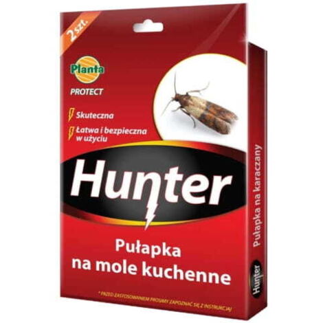 Lot de 2 pièges à mites alimentaires Hunter, sûrs et inodores