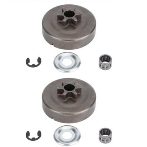 Lot de 2 pignons de Tambour d'embrayage pour tronçonneuse STIHL 017 018 021 023 025 MS170 MS180 MS210 MS230 MS250 1123 640 2003