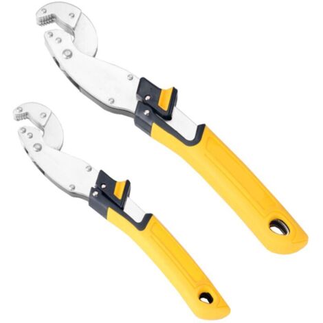 Lot de 2 Pince Multiprise ALOVEZ     Ø 13-24 mm - 10-19 mm Jaune