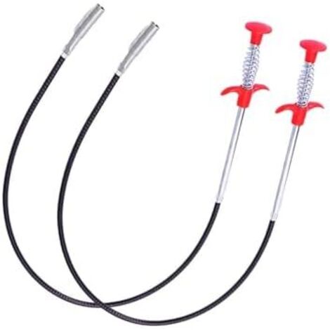 Lot de 2 pinces à griffes - 90 cm/160 cm Flexible et puissant Avec crochet préhension Quatre Plient flexiblesLargement utilisé pour l'évier, l'évier