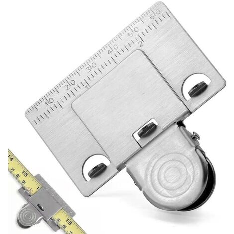 Lot de 2 Pinces à Ruban à mesurer. Outil de Fixation de Mesure de précision pour des lectures précises. Ajustement Universel pour Tous Les Rubans à mesurer. idéal pour Le Bricolage