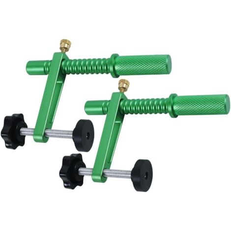 Lot de 2 pinces de maintien essentielles en aluminium pour une utilisation