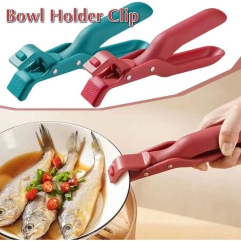 Lot de 2 pinces multifonctions anti-br没lure en silicone pour isoler la chaleur et les br没lures - Accessoires de cuisine