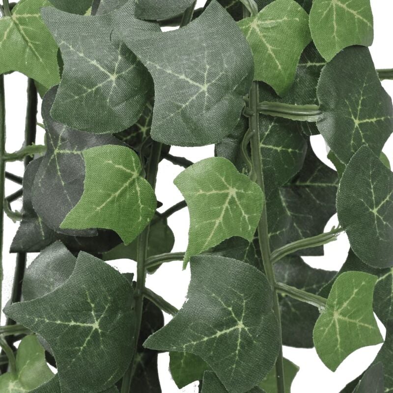 Plantes artificielles 2 pcs Lierre Vert 90 cm - Inlife