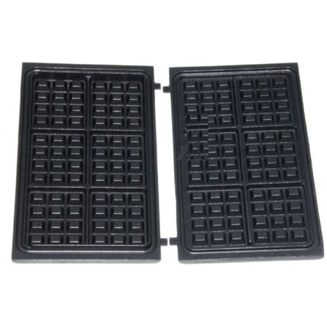 Lot de 2 Plaques a gaufrette pour Gaufrier TEFAL TS01036040