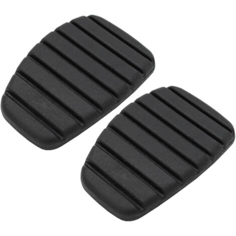 Lot de 2 plaquettes de pédale de frein et d'embrayage en caoutchouc – Compatible Renault Clio, Megane, Kangoo, Opel, Nissan – Remplacement facile - 4653100QAC