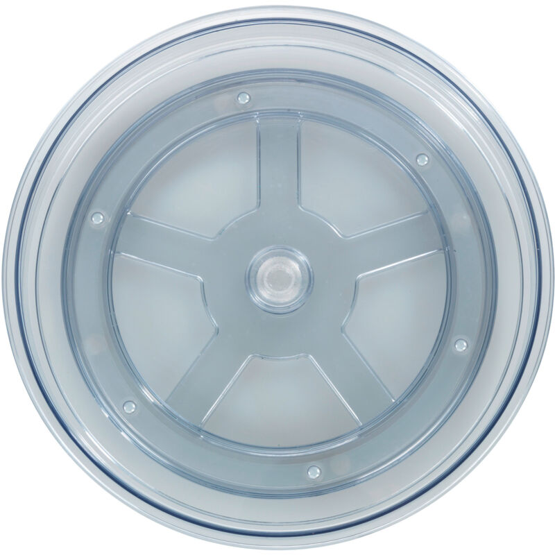 Plateau tournant Wenko Victoria 2er transparent pour cuisine organisateur cuisine accessoires de cuisine rangement placard cuisine plateau tournant