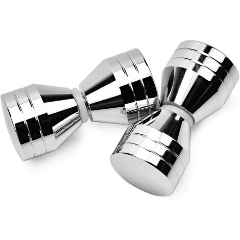 lot De 2 Poigne De Porte Inox, 6  3cm Bouton De Porte De Douche Poignes De Porte Pour Salle De Bain, Cuisine, Maison, Bureau, Htel