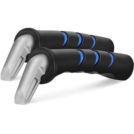 Lot de 2 poignées de porte de voiture pour personnes âgées Support portable pour handicapés