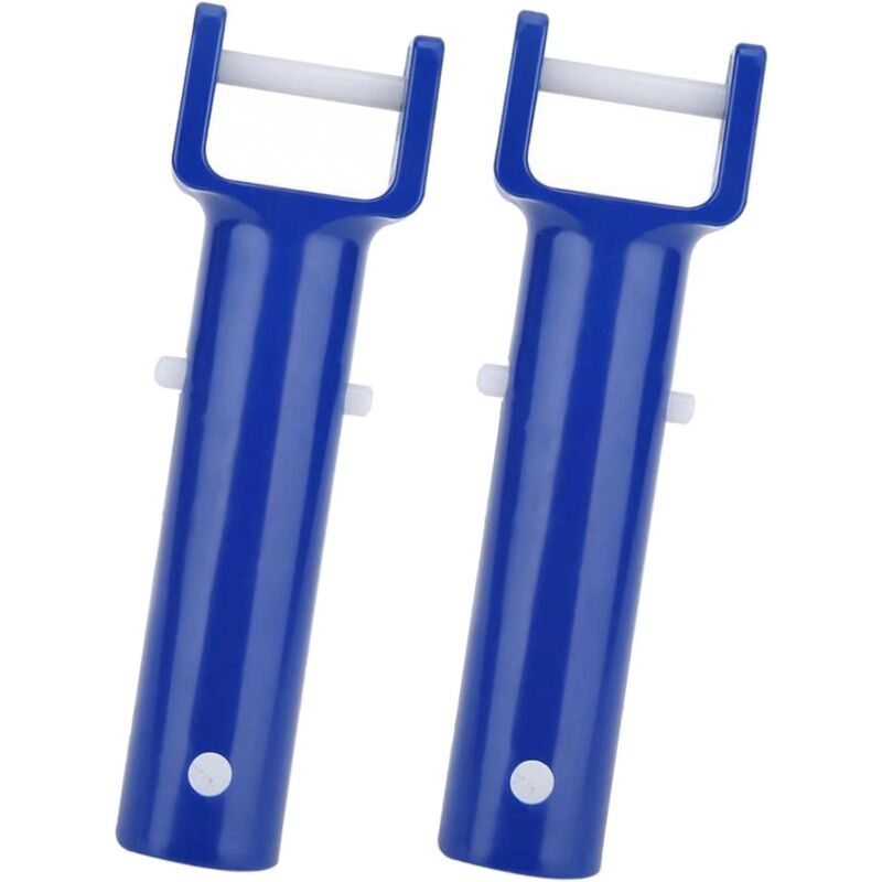 Produit shopeco.fr : Lot de 2 poignées de tête d'aspiration de piscine pratiques, portables, durables, faciles à installer, pour piscine et spa - Lntyq