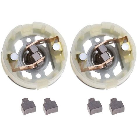 Lot de 2 porte-balais carbone pour moteur RS550 – 4 balais carbone inclus – Remplacement pour performance optimale