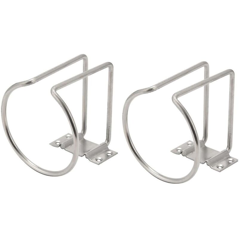 Feiyue - Lot de 2 porte-gobelets en acier inoxydable pour voiture, bateau, bateau, camping-car, yacht, camion