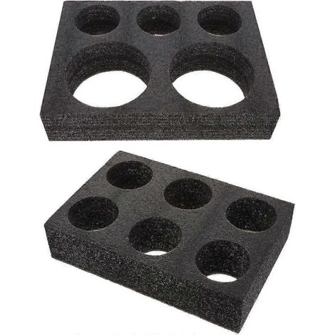 Lot de 2 porte-gobelets, porte-gobelets en mousse, porte-gobelets en papier, distributeur de gobelets jetables pour caravanes, camping et camping-cars.